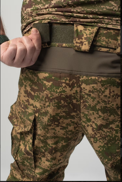 Тактичні штани (Хижак) з наколінниками та еластичними вставками  0001468  фото