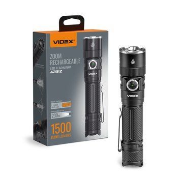 Портативний світлодіодний ліхтарик VIDEX VLF-A231Z 1500Lm 5000K 28361 фото