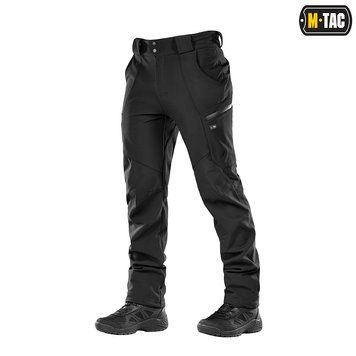 Штани Soft Shell Winter Black M-Tac 0001038 фото