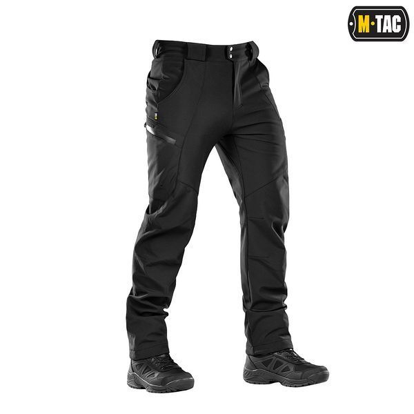 Штани Soft Shell Winter Black M-Tac 0001038 фото