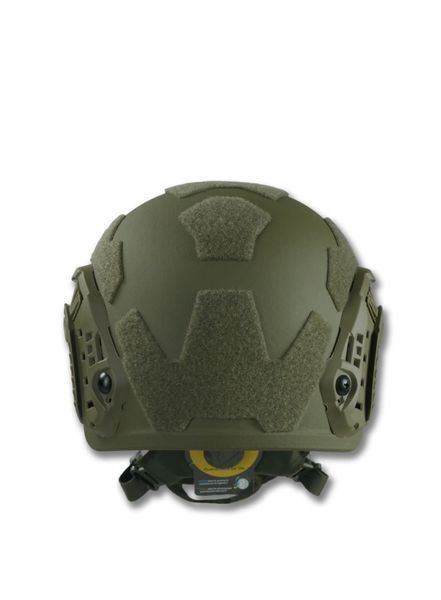 Балістичний покращений шолом  FAST PE GEN III AGGRESSIVE Olive  7149-L фото