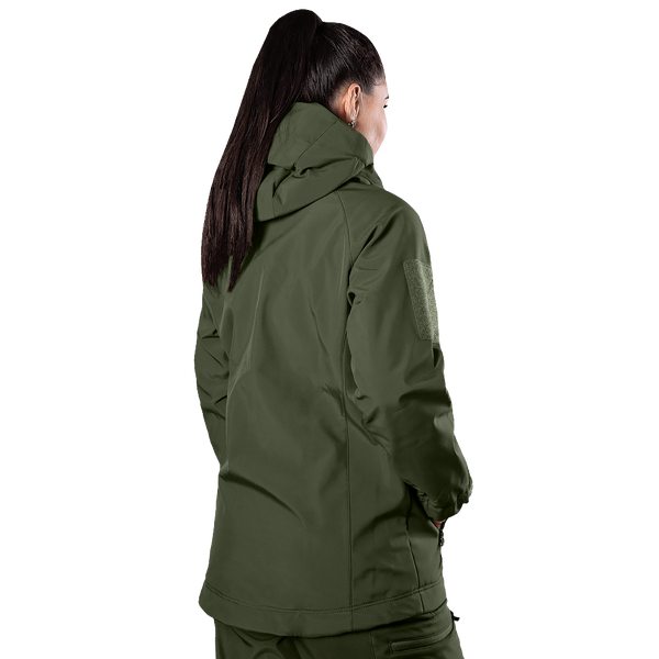 Жіноча куртка Stalker SoftShell Олива (7441) 7441-S фото