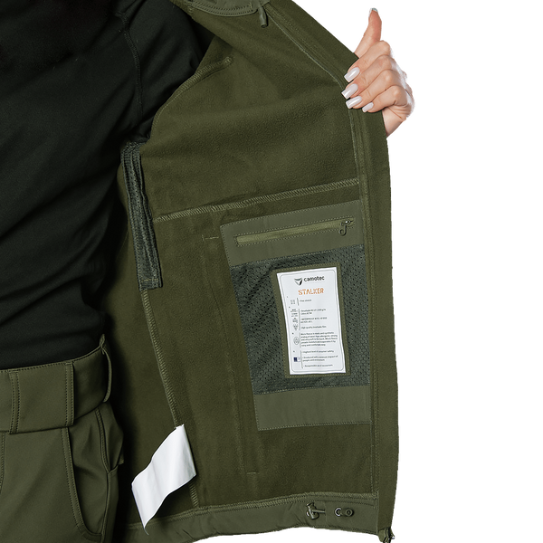 Жіноча куртка Stalker SoftShell Олива (7441) 7441-S фото