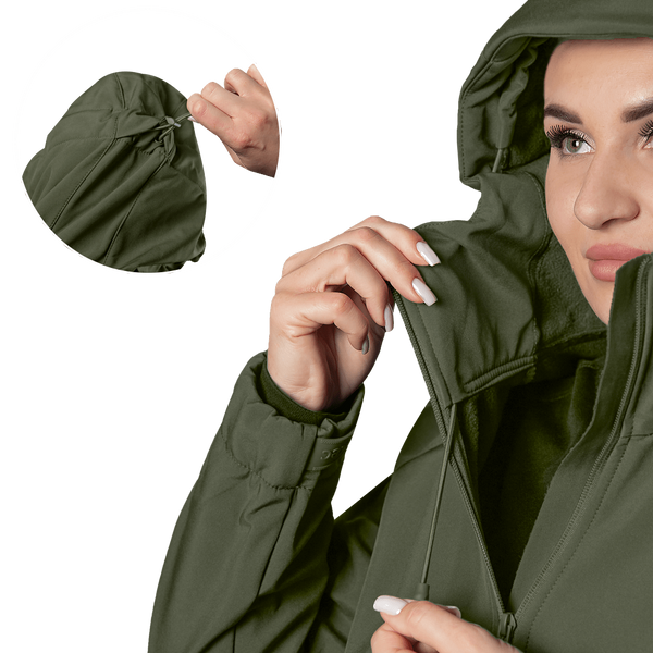 Жіноча куртка Stalker SoftShell Олива (7441) 7441-S фото