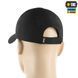 Бейсболка тактична Elite Flex ріп-стоп (Чорний) M-Tac 40523002 фото 4