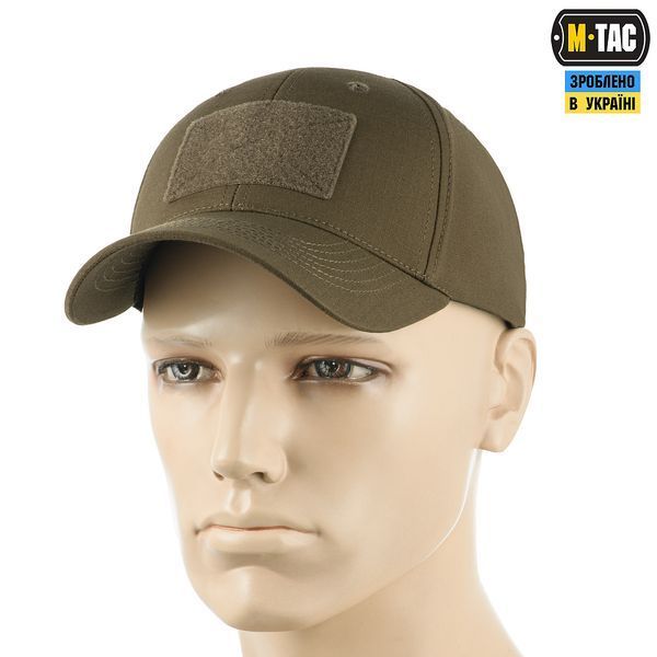 M-Tac бейсболка тактична Elite Flex ріп-стоп Dark Olive 0001477 (ХS) фото