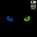 Нашивка Cat Eyes Laser Cut Black/Yellow/Blue/GID M-Tac 0001072 фото 6